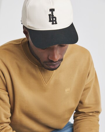 Union Garment Dyed Crew Sweatshirt-Tan
