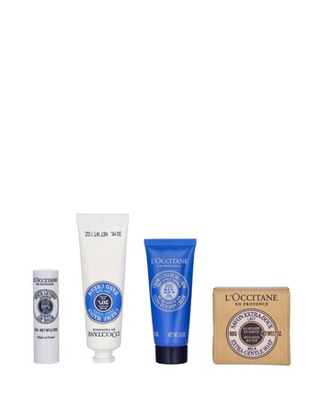 L'Occitane Shea Butter 4 piece Body and Nail Gift Set
