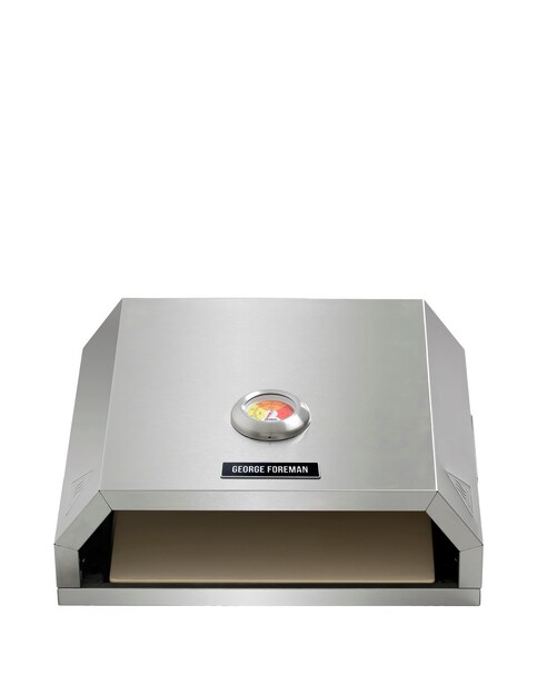 George Foreman BBQ Grill Top Pizza Oven with Paddle