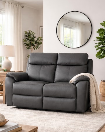 Aspire Kingsmere Leather Power Recliner 2 Seater