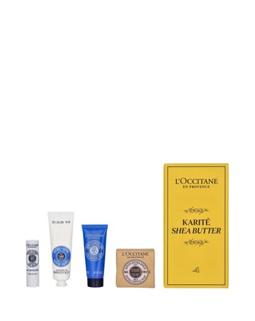 L'Occitane Shea Butter 4 piece Body and Nail Gift Set