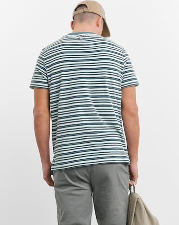 Stripe Towelling T-Shirt