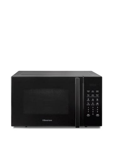 Hisense H23MOBS5HUK Black Microwave 23L