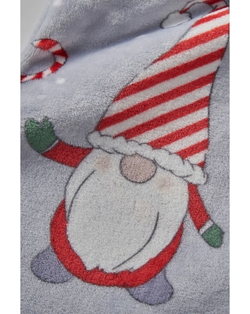 Catherine Lansfield Festive Gnomes Throw