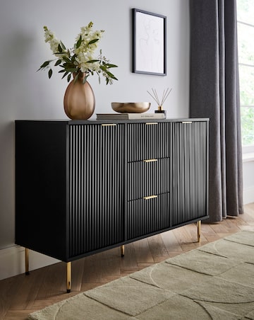 Joanna Hope Fernley Large Sideboard - Black
