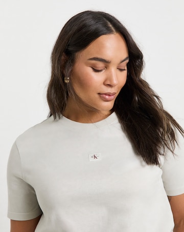Calvin Klein Jeans Plus Woven Label Regular Tee