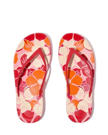 Fit Flop iQushion Printed Flip-Flops Standard Fit