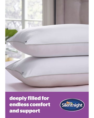 Silentnight Deep Sleep Pack of 2 Pillows
