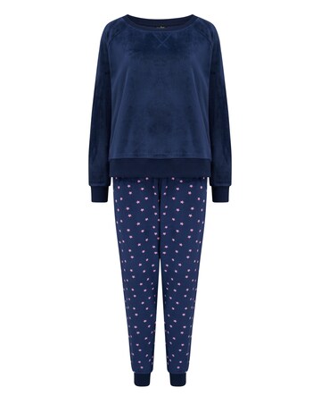 Pour Moi Cosy Fleece Sweatshirt and Jogger Pyjama Set