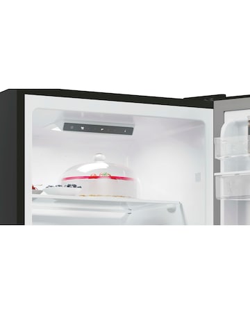 Hoover H FRIDGE 300 HOCT3L517EWBK-1 Low Frost Fridge Freezer Black + Install