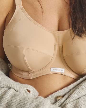 Elomi Energise High Impact Wired Sport Bra Nude