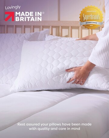 Slumberdown Sleep Soundly Rebound Firm Support Pillows - 2 Pack