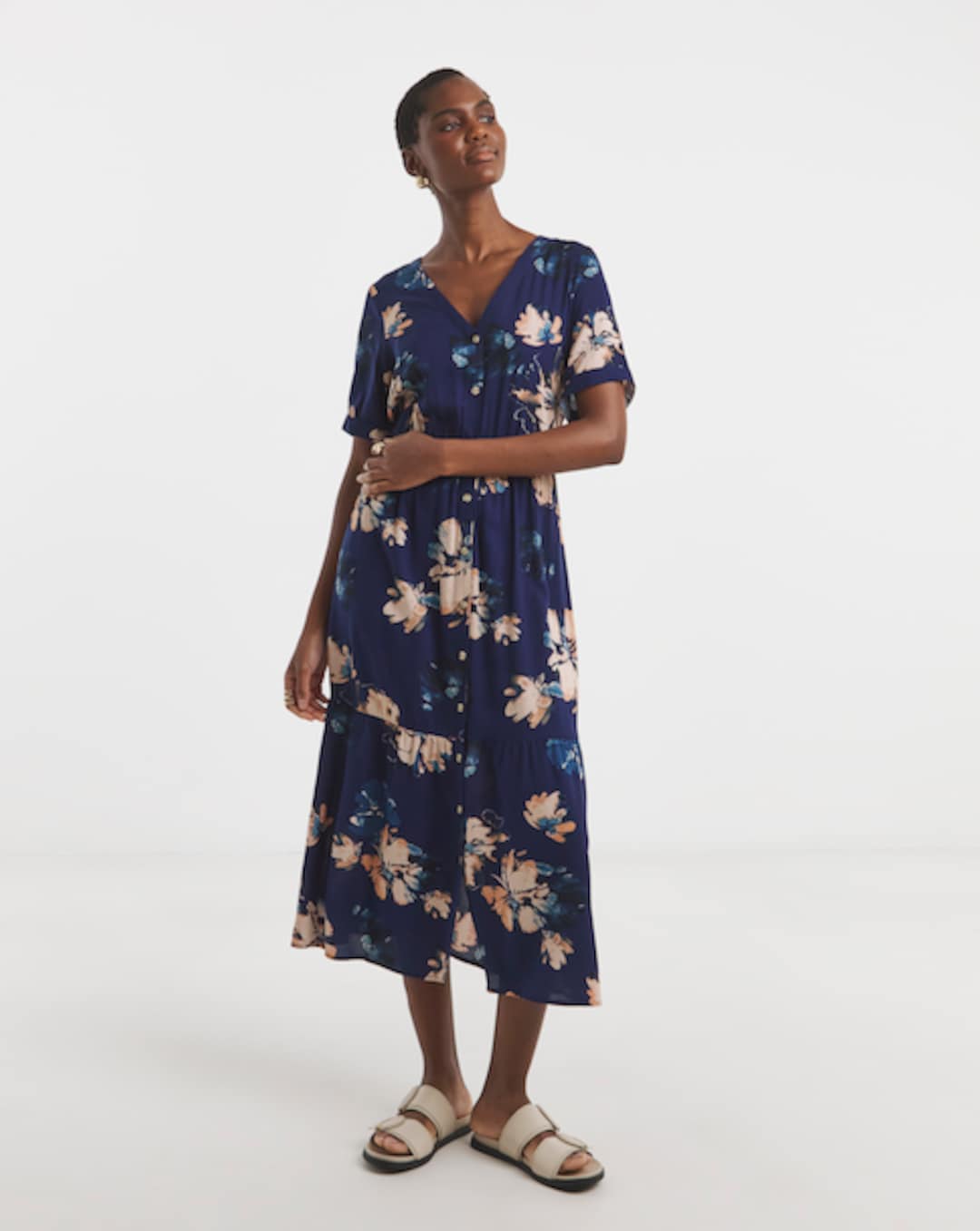 joe browns butterfly dress Joe Browns Butterfly Dreamer Boho Maxi Dress - Black