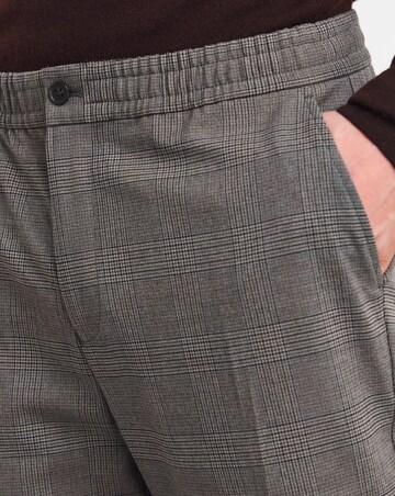Tapered Check Smart Jogger Trouser