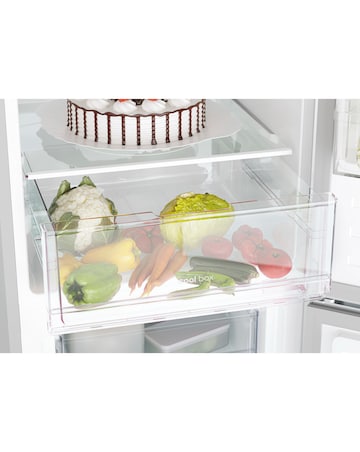 Candy CCT3L517ESK-1 176cm High 50/50 Fridge Freezer Silver + Install