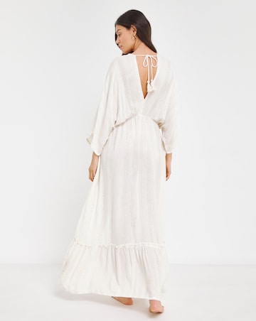 MAGISCULPT Lurex Maxi Beach Kaftan