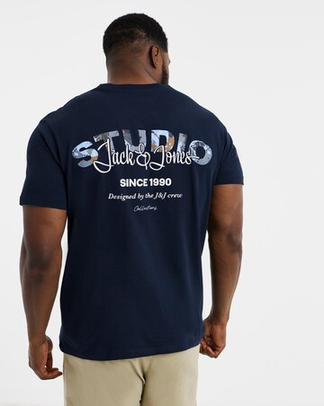 Jack & Jones Yuki Back T-Shirt Crew Neck