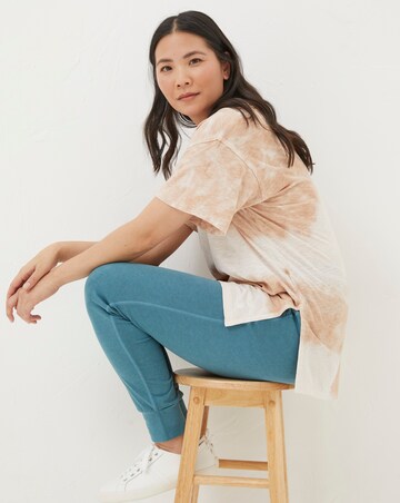 FatFace 'Ebb & Flow' Cotton Abi Tie Dye Tee