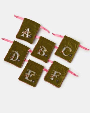 Accessorize Initial Drawstring Bag