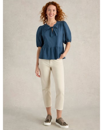 White Stuff Gina Tie Top