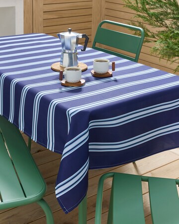 Stripe Wipe Clean Tablecloth