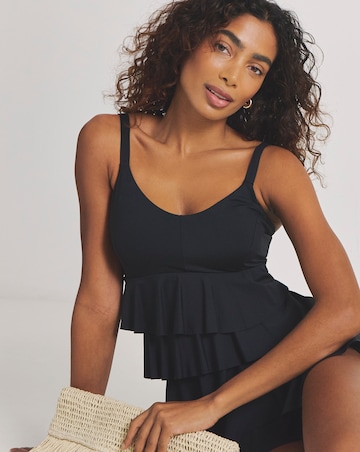 MAGISCULPT Ruffle 360 Degree Shaping Swimdress