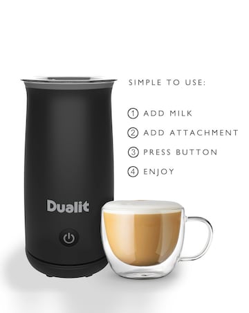 Dualit 84140 Handheld Milk Frother and Hot Chocolate Maker