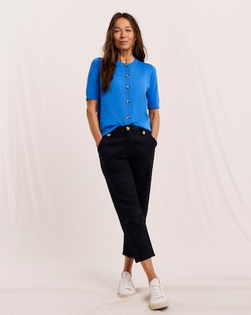 Julipa Short Sleeve Cotton Cardigan