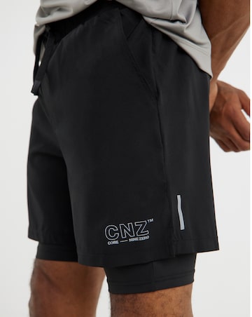 Jack & Jones Sport CNZ Shorts with Inner Tights