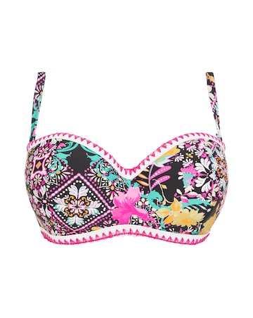 Figleaves Frida Underwired Bandeau Bikini Top