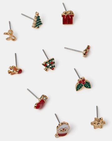 Accessorize Christmas Stud Earrings