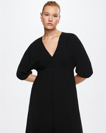 Mango Buttoned Midi Dress