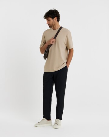 Folio Heavyweight Interlock T-Shirt-Stone