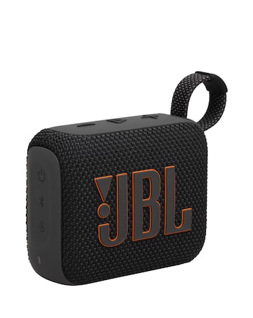 JBL GO 4 Compact Portable Speaker - Black