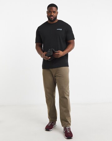 Jack & Jones Charge Back Graphic T-Shirt - Black