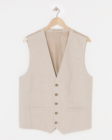 Linen Blend Waistcoat