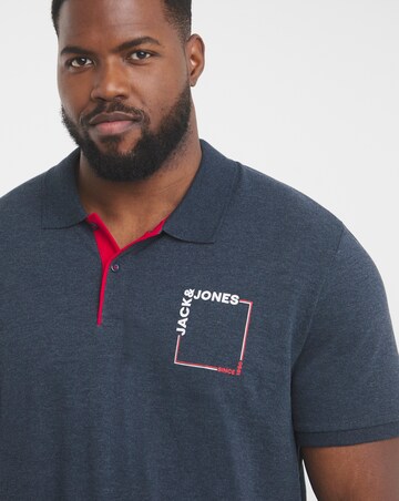 Jack & Jones Verner Logo Polo - Navy