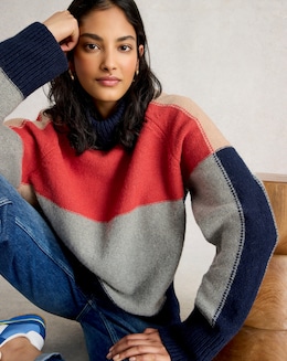 White Stuff Mary Colourblock Jumper