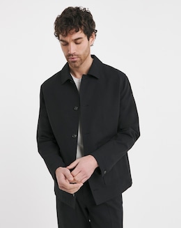 Tailored Linen Patch Pocket Jacket