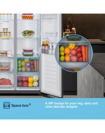 Fridgemaster MS83430DEB1 178cm High Non-Plumbed Total No Frost