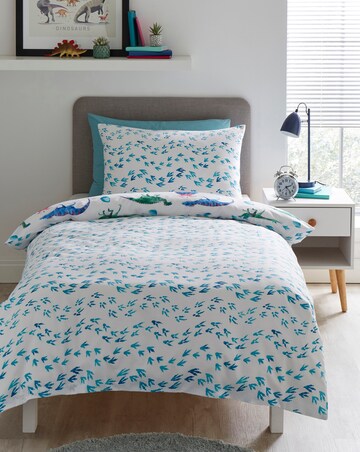 Dino & Volcano's Reversible Duvet Set