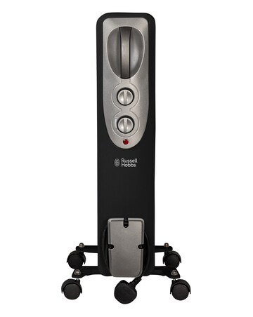 Russell Hobbs RHOFR5001B 2kW Black Oil Filled Radiator
