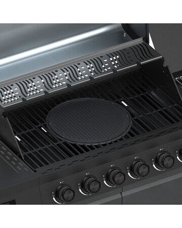 Charles Bentley Ottimo Origin Pro 455 6 Burner Gas Barbecue with Side Burner