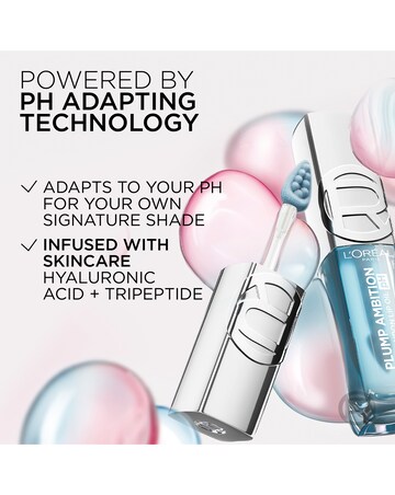 LOreal Paris Plumping Lip Oil With Hyaluronic Acid and Tripeptide 116 Berry Noir