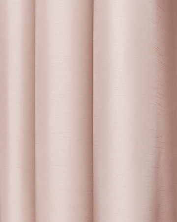 Faux Silk Blackout Eyelet Curtains