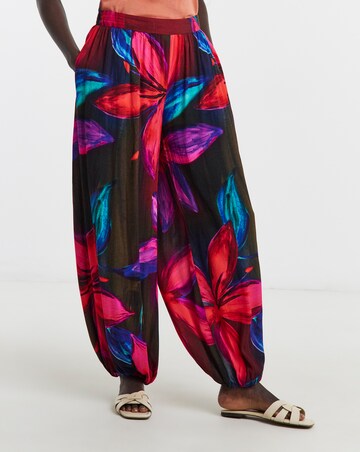 Viscose Crinkle Balloon Trouser