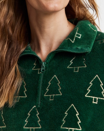 Pretty Secrets Quarter Zip Fleece Twosie