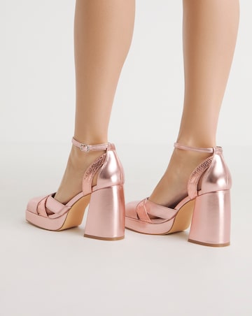 Mya Platform Heeled Shoes - Extra Wide Fit (EEE)