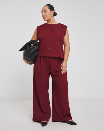 Tailored Wide Leg Co-ord Trousers