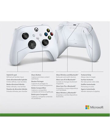 Xbox Wireless Controller Robot White